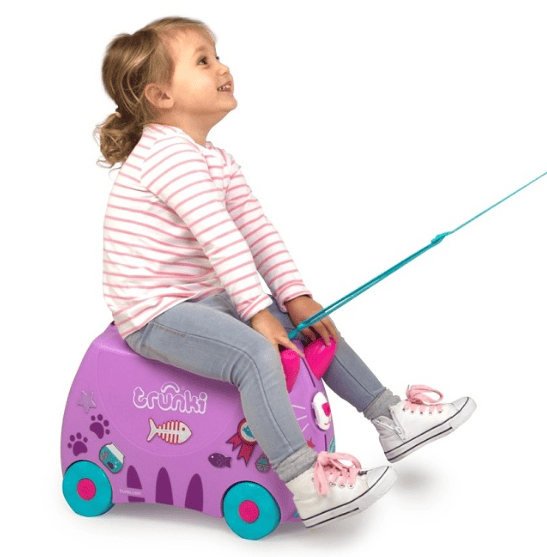 Ťahanie kufríka Trunki Mačka Cassie